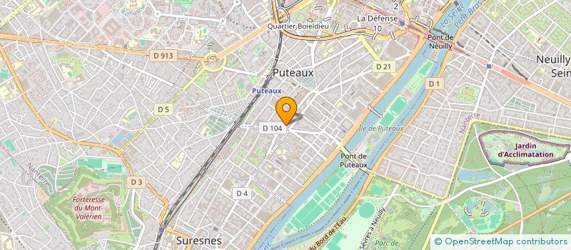 localisation de l'entreprise SOCIETE HOLDING DE PARTICIPATION R B à PUTEAUX