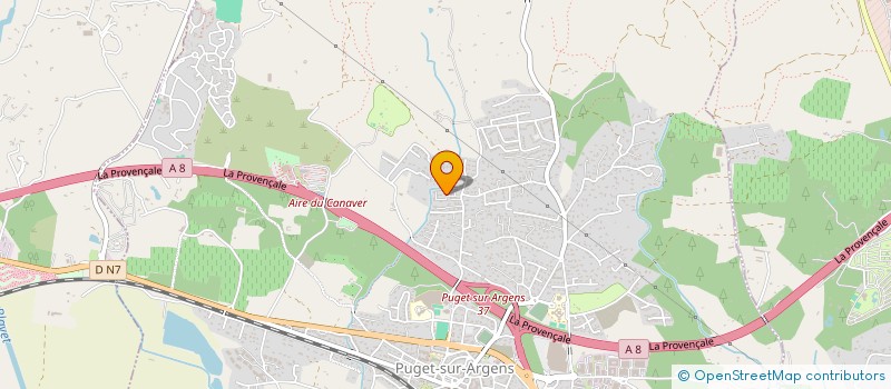 localisation de l'entreprise SOCIETE HOLDING NICOLAS PACE à PUGET-SUR-ARGENS