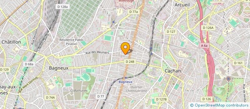 localisation de l'entreprise SOCIETE HOLDING PATRIMONIALE BRUNO CAPALDI à BAGNEUX