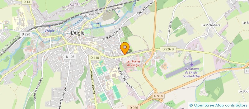 localisation de l'entreprise SOCIETE HOLDING PATRIMONIALE CAGLAYAN à SAINT-SULPICE-SUR-RISLE