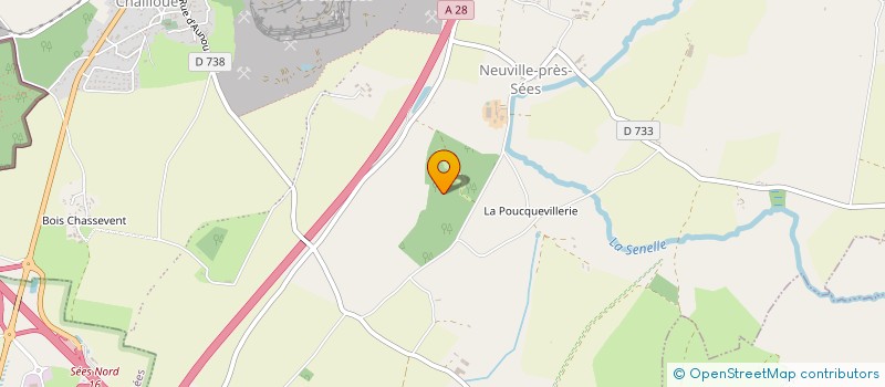 localisation de l'entreprise SOCIETE HOLDING SIPMAN à LES AUTHIEUX-DU-PUITS