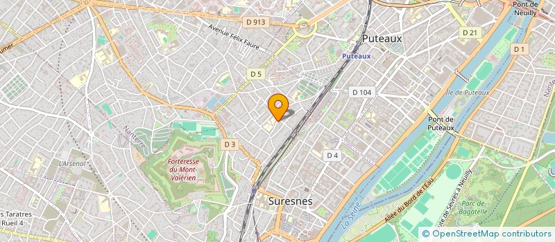 localisation de l'entreprise SOCIETE HOLDING SURESNOISE à SURESNES