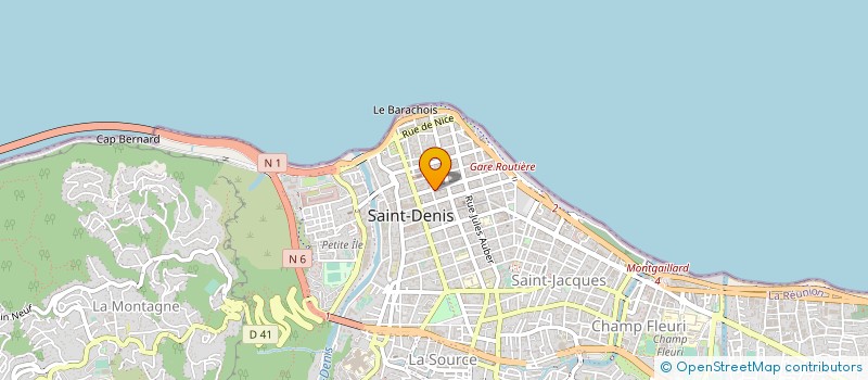 localisation de l'entreprise SOCIETE HOLGAR  SAINT-DENIS