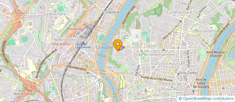 localisation de l'entreprise SOCIETE HORS LA BOITE  LYON