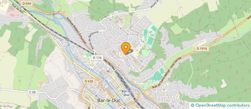 localisation de l'entreprise SOCIETE HORTICOLE DE BAR-LE-DUC ET DES ENVIRONS à BAR-LE-DUC