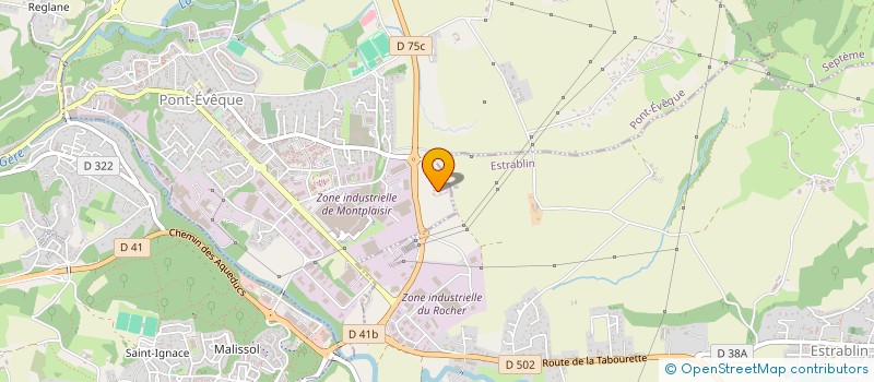 localisation de l'entreprise SOCIETE HORTICOLE PAUL DECLIPPELEIR  PONT-EVEQUE