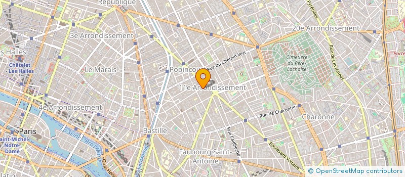 localisation de l'entreprise SOCIETE HOTEL DE L' EUROPE  PARIS