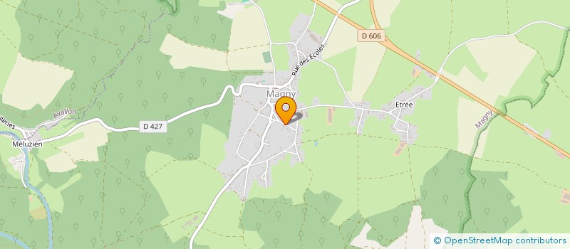 localisation de l'entreprise SOCIETE HOTELIERE & AGRICOLE DU CHATEAU DE VAULT DE LUGNY à VAULT-DE-LUGNY