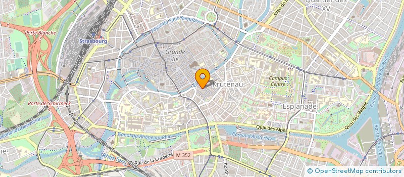 localisation de l'entreprise SOCIETE HOTELIERE COUR DU CORBEAU à STRASBOURG