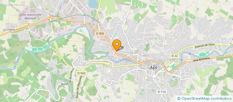 localisation de l'entreprise SOCIETE HOTELIERE D'APT  APT