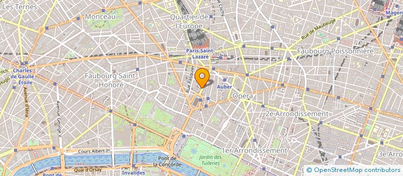 localisation de l'entreprise SOCIETE HOTELIERE D'EURE ET LOIR  PARIS