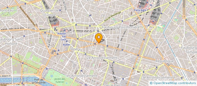 localisation de l'entreprise SOCIETE HOTELIERE D'EXPLOITATION DE PALUDATE  PARIS