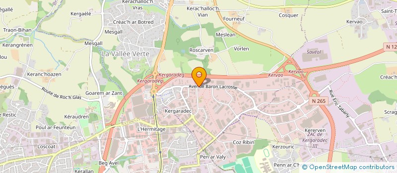 localisation de l'entreprise SOCIETE HOTELIERE DE BREST AEROPORT à GOUESNOU