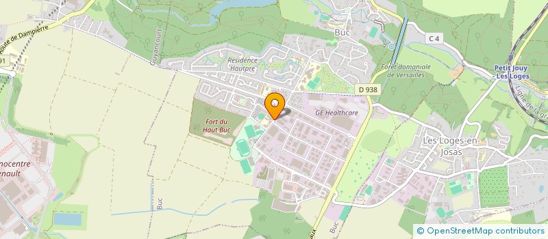 localisation de l'entreprise SOCIETE HOTELIERE DE BUC YVELINES SARL à BUC