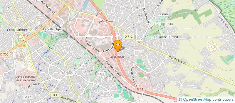 localisation de l'entreprise SOCIETE HOTELIERE DE LA LANDELLE à RENNES