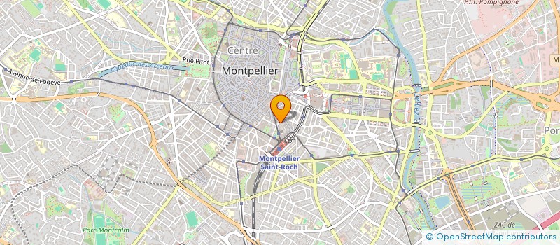localisation de l'entreprise SOCIETE HOTELIERE DE MONTPELLIER à MONTPELLIER