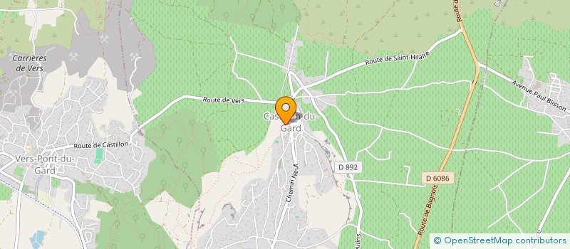 localisation de l'entreprise SOCIETE HOTELIERE DE POUZILHAC à POUZILHAC
