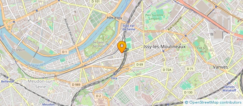 localisation de l'entreprise SOCIETE HOTELIERE DE RESTAURATION ET PARTICIPATION à ISSY-LES-MOULINEAUX