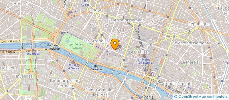 localisation de l'entreprise SOCIETE HOTELIERE DES BONS ENFANTS à PARIS