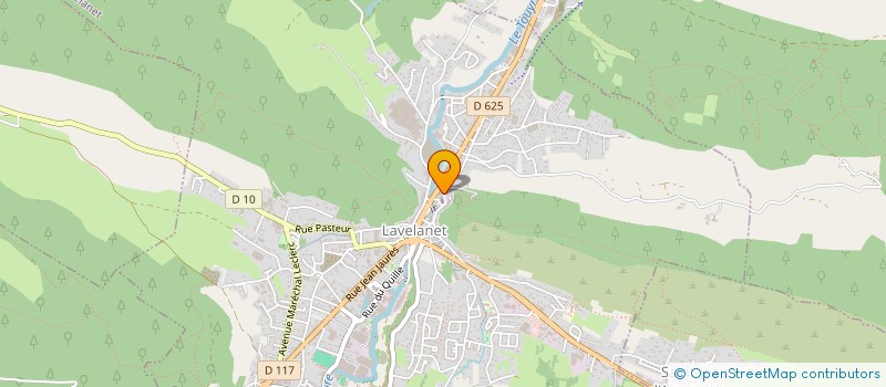 localisation de l'entreprise SOCIETE HOTELIERE DES MONTS D'OLMES à LAVELANET