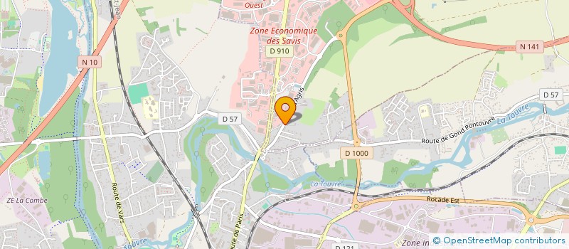 localisation de l'entreprise SOCIETE HOTELIERE DES SABLONS à CHAMPNIERS
