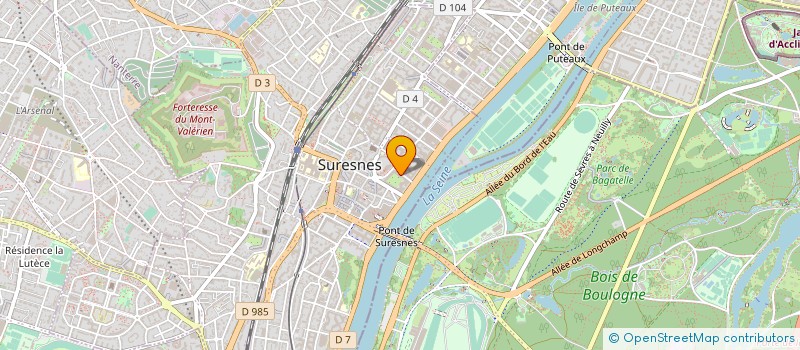 localisation de l'entreprise SOCIETE HOTELIERE DU GRAND HOTEL DE SURESNES S H G H S à SURESNES