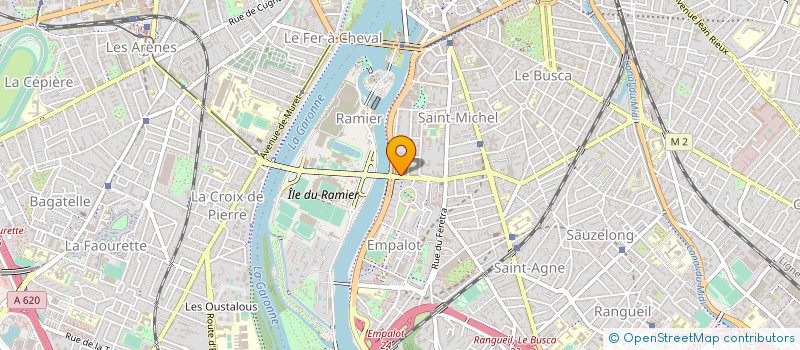 localisation de l'entreprise SOCIETE HOTELIERE DU LANGUEDOC à TOULOUSE