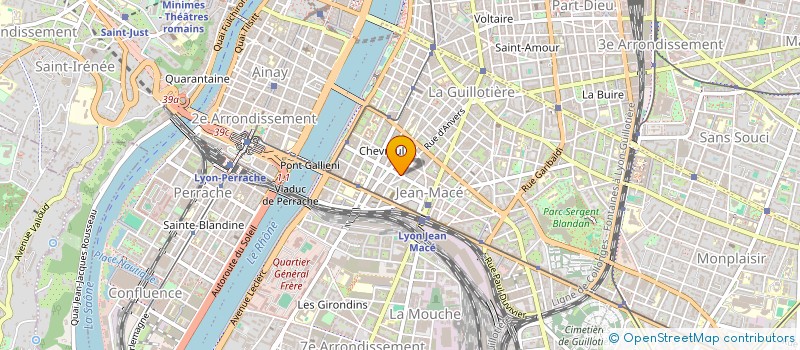 localisation de l'entreprise SOCIETE HOTELIERE DU LOGEMENT ETUDIANT  LYON