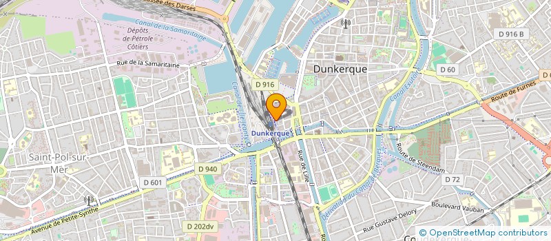 localisation de l'entreprise SOCIETE HOTELIERE DU XIXE SIECLE à DUNKERQUE