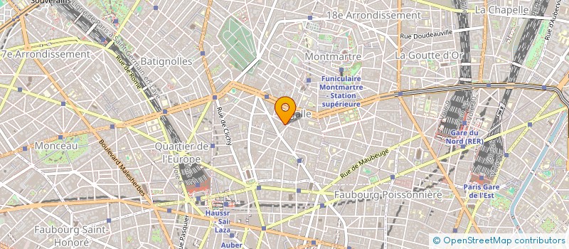 localisation de l'entreprise SOCIETE HOTELIERE ET MARITIME  PARIS