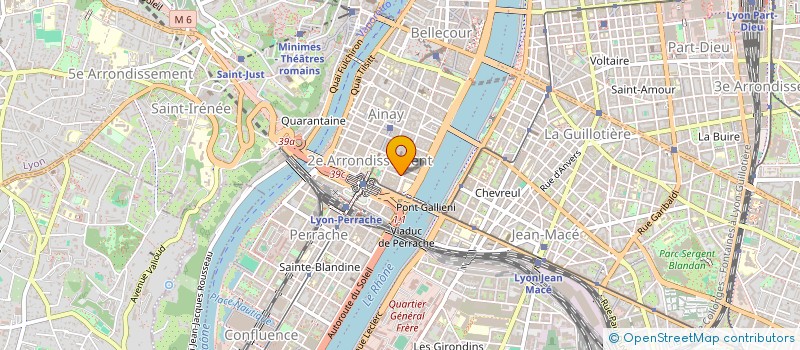 localisation de l'entreprise SOCIETE HOTELIERE LYONNAISE  LYON