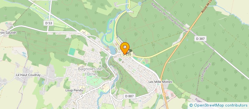 localisation de l'entreprise SOCIETE HOTELIERE NOUVELLE DU GAYOT à BAGNOLES-DE-L'ORNE-NORMANDIE
