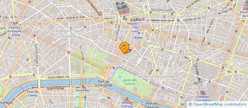 localisation de l'entreprise SOCIETE HOTELIERE RICHEPANSE à PARIS