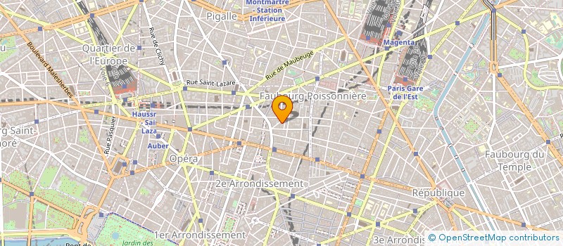 localisation de l'entreprise SOCIETE HOTELIERE RICHER GEOFFROY MARIE à PARIS