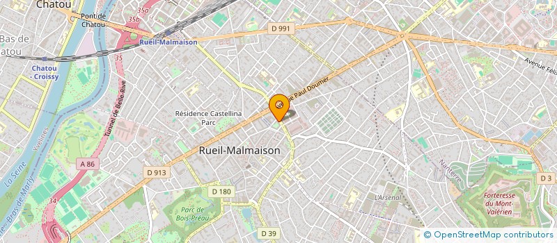 localisation de l'entreprise SOCIETE HOTELIERE SIBERCHICOT à RUEIL-MALMAISON