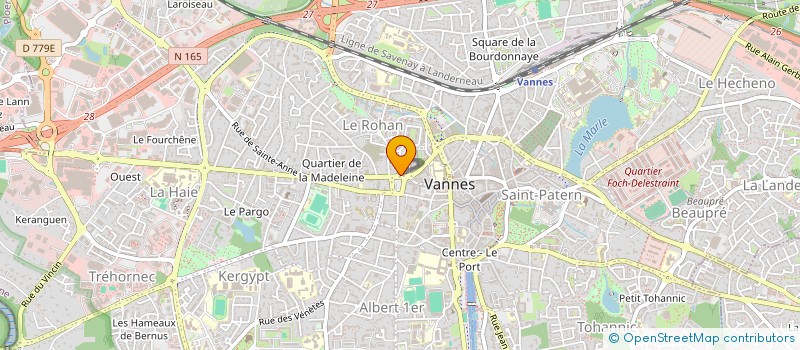 localisation de l'entreprise SOCIETE HOTELIERE VANNES LIBERTE à VANNES