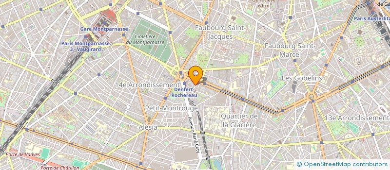 localisation de l'entreprise SOCIETE HOTELLERIE PARISIENNE (SHP)  PARIS