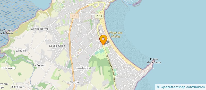 localisation de l'entreprise SOCIETE HOURDIN à SAINT-CAST-LE-GUILDO