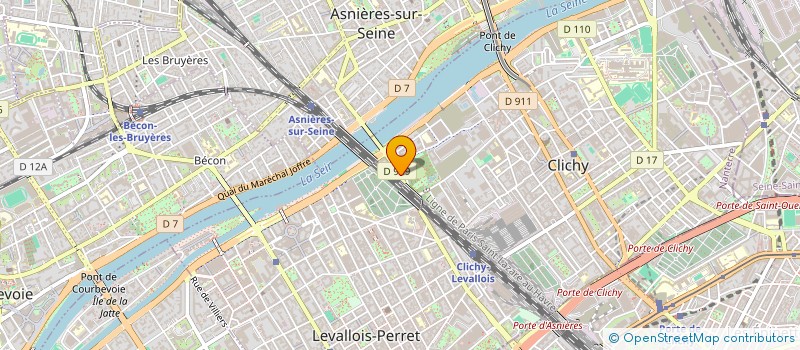localisation de l'entreprise SOCIETE HUA à CLICHY