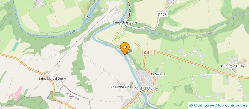 localisation de l'entreprise SOCIETE HYDRO-ELECTRIQUE DE LA COURBE à PIERREFITTE-EN-CINGLAIS