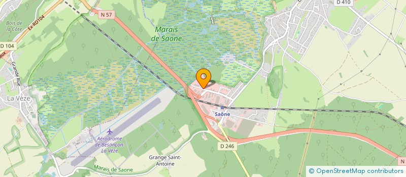 localisation de l'entreprise SOCIETE HYDRO ELECTRIQUE DE LA LOUE à SAONE