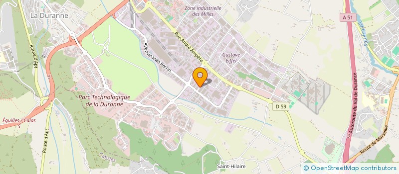 localisation de l'entreprise SOCIETE HYSOTOP à AIX-EN-PROVENCE