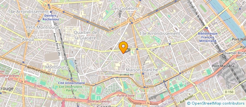 localisation de l'entreprise SOCIETE I.P.S.  PARIS