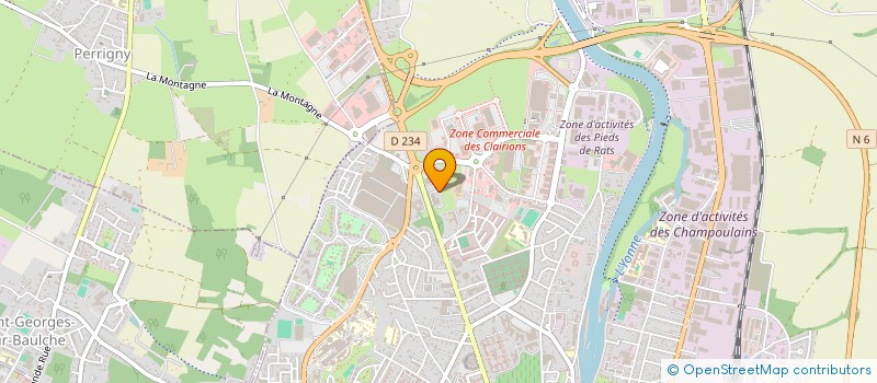 localisation de l'entreprise SOCIETE ICAUNA à AUXERRE