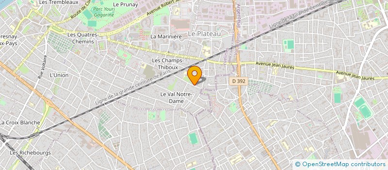 localisation de l'entreprise SOCIETE IJME  SARTROUVILLE