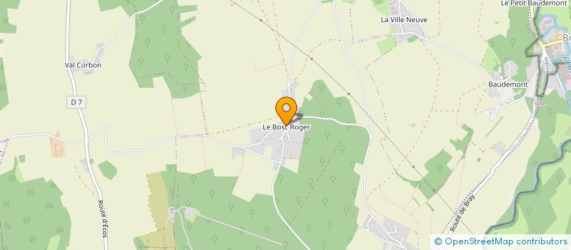 localisation de l'entreprise SOCIETE ILES DE FRANCE DEVELOPPEMENT à VEXIN-SUR-EPTE