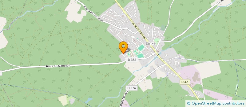 localisation de l'entreprise SOCIETE IMMO CONSEIL à CASTETS