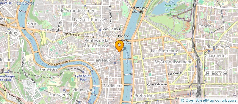 localisation de l'entreprise SOCIETE IMMOB CONSTR D ECLOSE à LYON