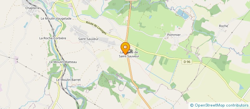 localisation de l'entreprise SOCIETE IMMOBI LA LANDE DE SAINT SAUVEUR à BELLAC