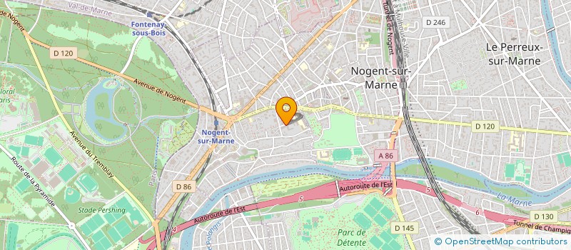localisation de l'entreprise SOCIETE IMMOBI RUE RAMPON à NOGENT-SUR-MARNE